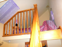 Pudding Pie Barn, Wigley, Nr. Baslow, Derbyshire -  Second Bedroom Mezzanine Floor